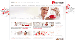 Desktop Screenshot of nordmark-pharma.de